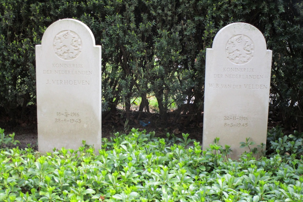 Dutch War Graves General Cemetery Alblasserdam #4