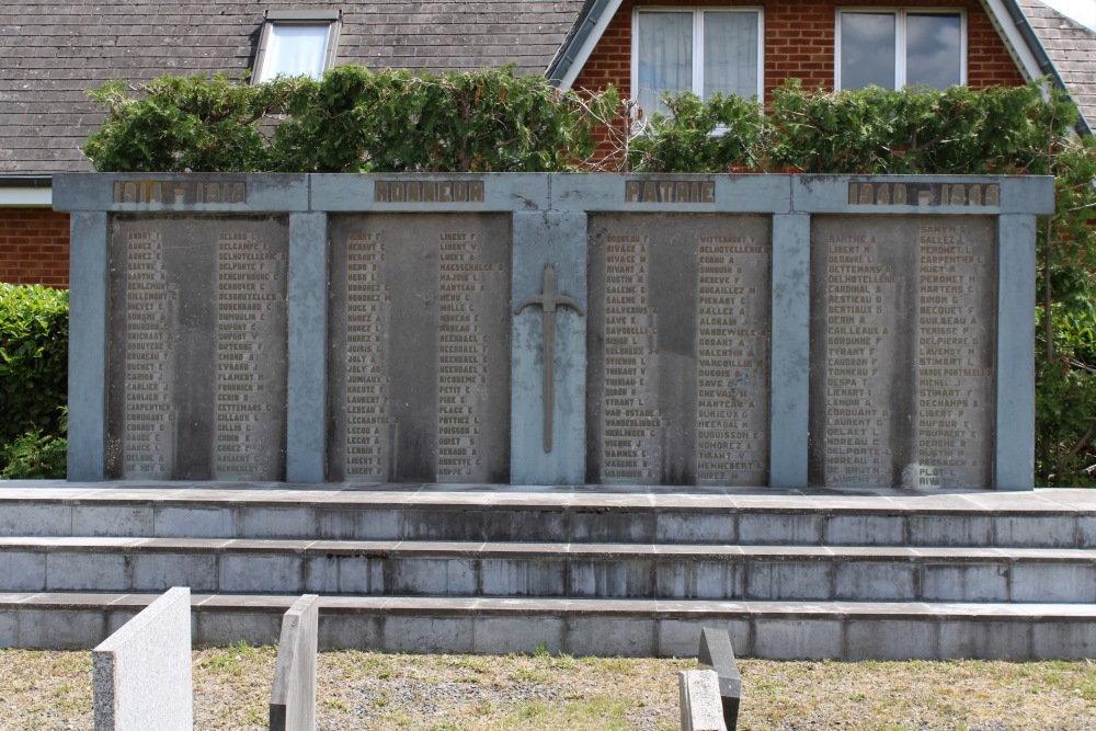 Monument Oudstrijders Hyon	 #2