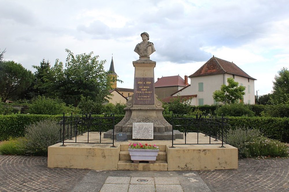 Oorlogsmonument Chambilly