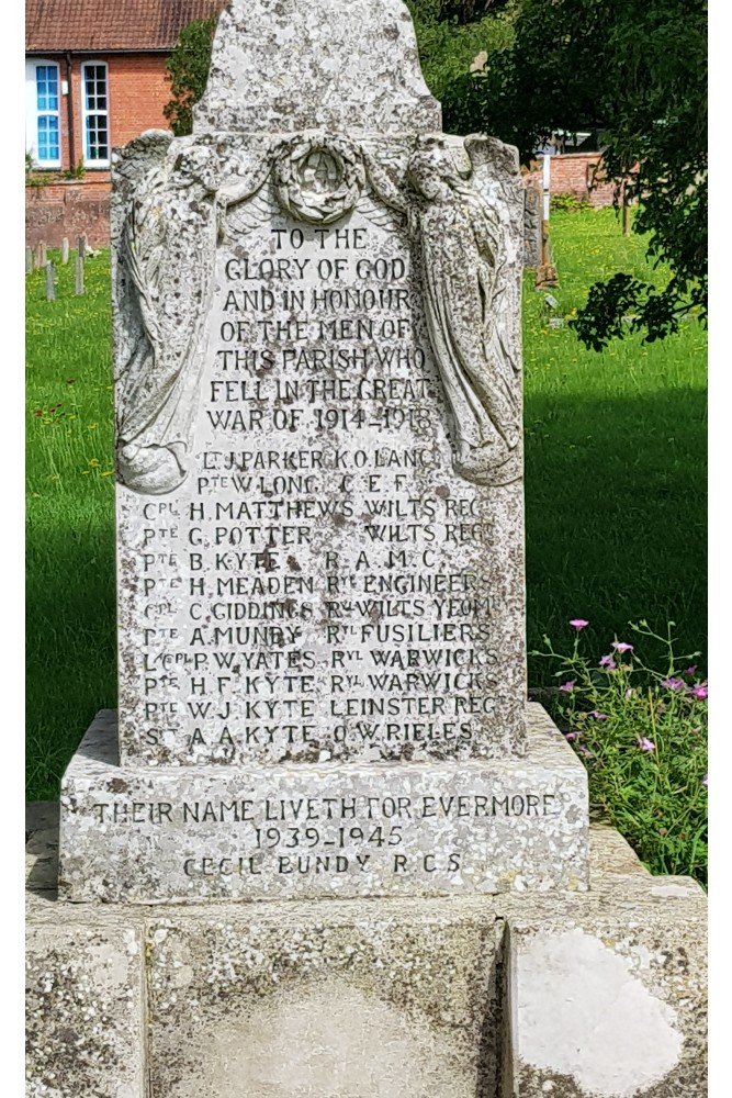 War Memorial Tilshead #2