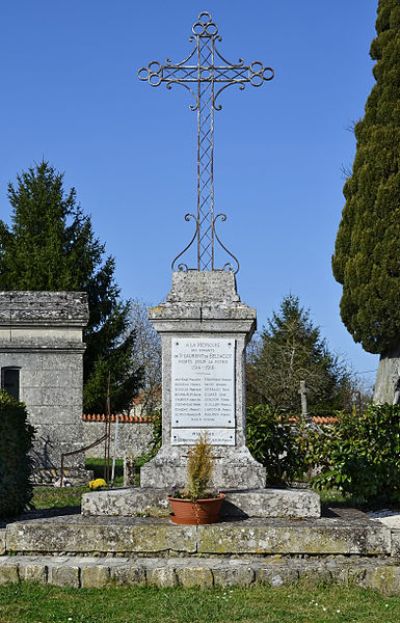 Oorlogsmonument Saint-Laurent-de-Belzagot