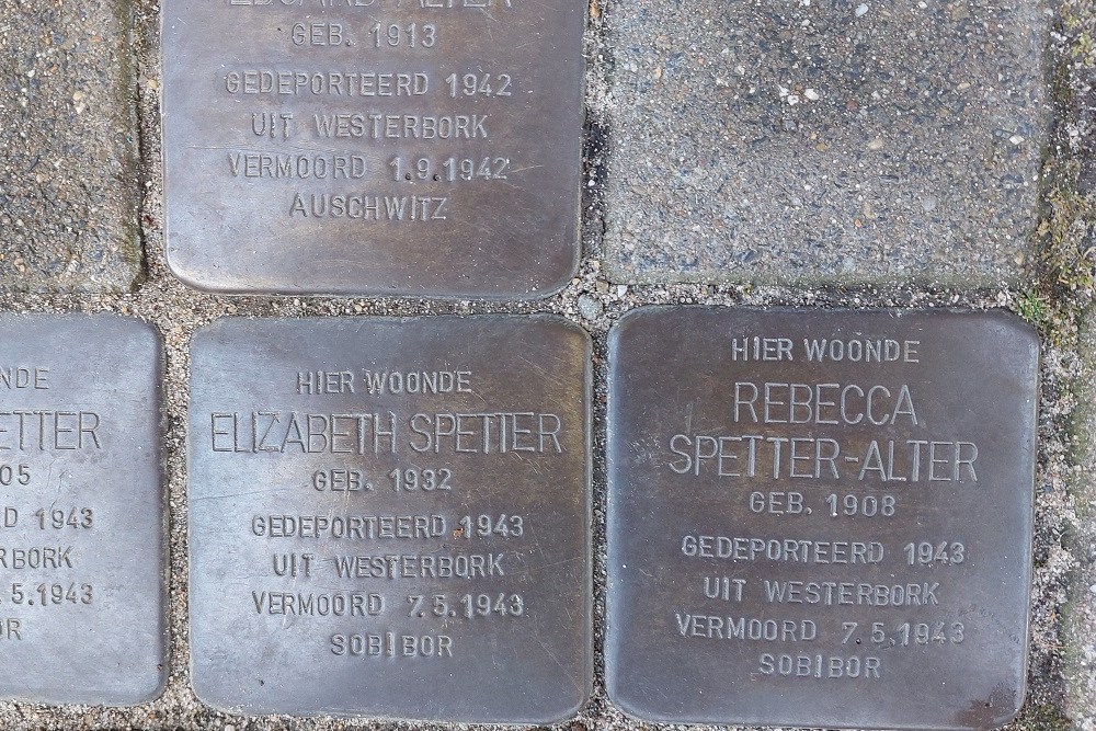 Stolpersteine Burgemeester Meineszlaan 27a #4