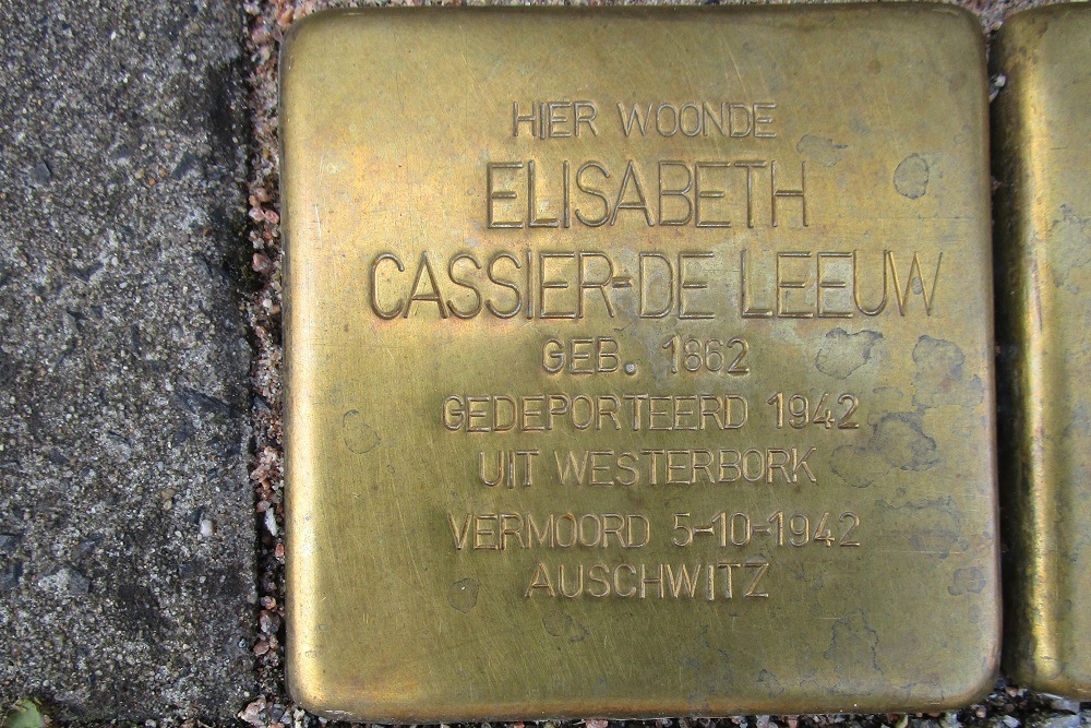 Stolpersteine Vorselenburgstraat 31 #2