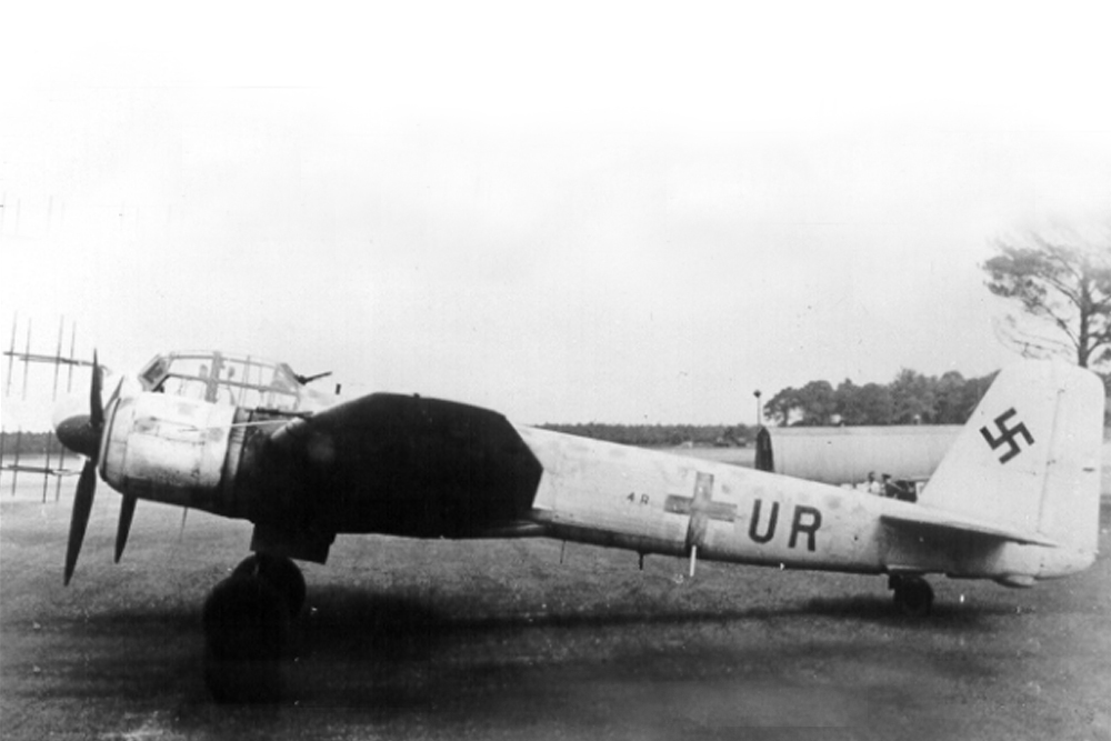 Crashlocatie Junkers Ju 88 G-1 Werkenr:710866