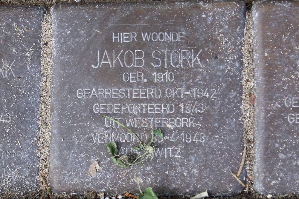 Stolpersteine Vechtstraat 24 #3