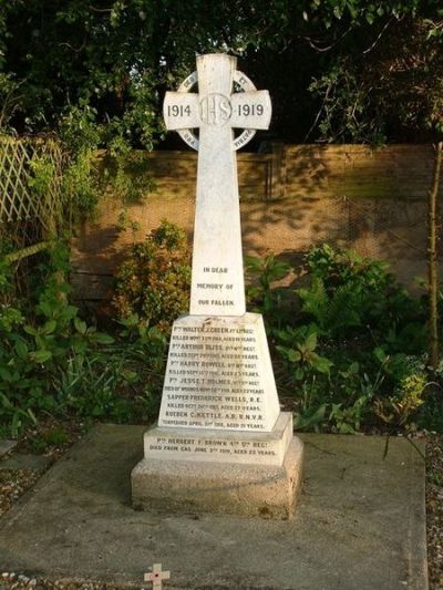 War Memorial Foul Anchor