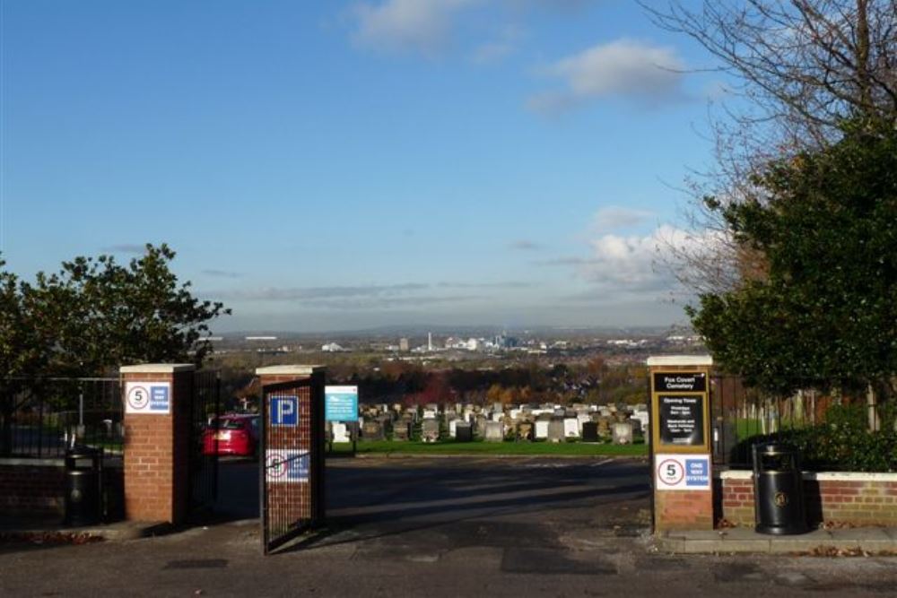 Britse Oorlogsgraven Fox Covert Cemetery