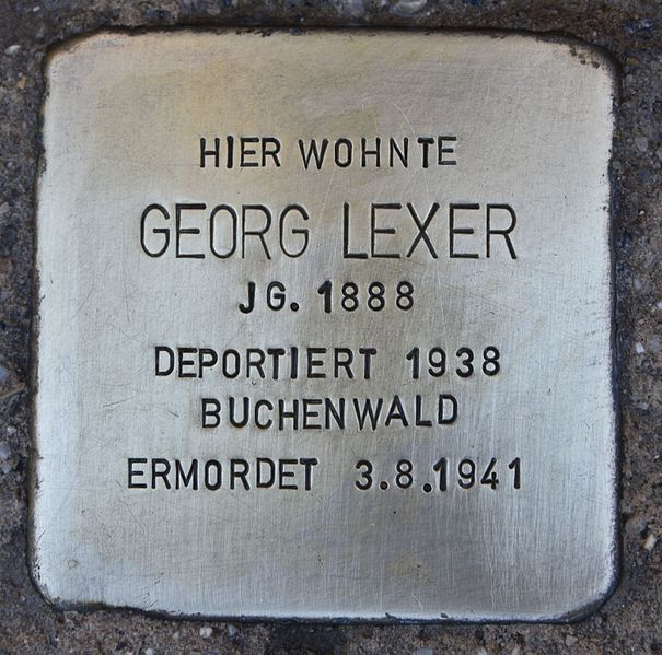 Stolperstein Bahnweg 21