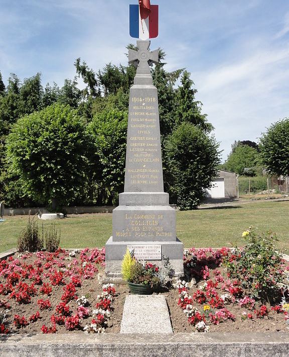 Monument Eerste Wereldoorlog Colligis-Crandelain #1