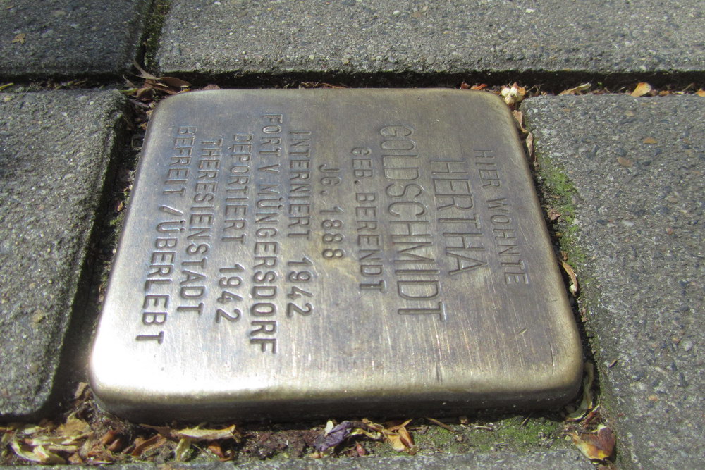 Stolperstein Theodor-Heuss-Ring 9 #2