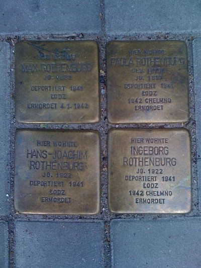 Stolpersteine Kottwitzstrae 38