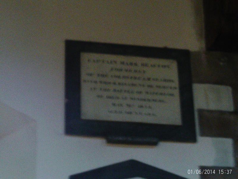 Memorial Captain Mark Beaufoy #1