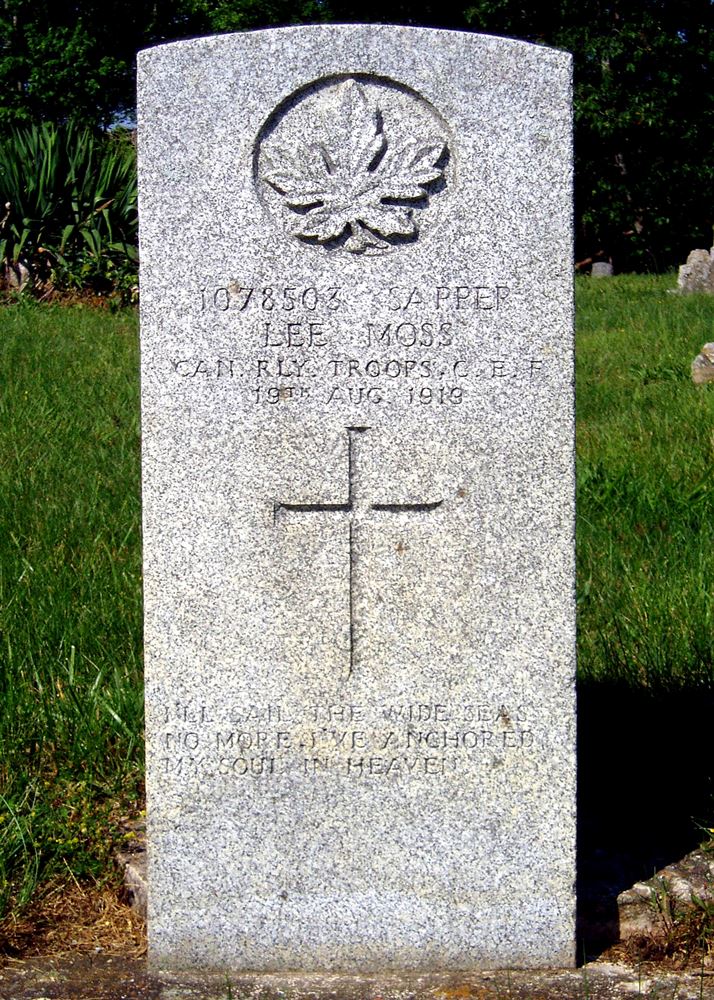 Commonwealth War Grave Short Creek Baptist Cemetery