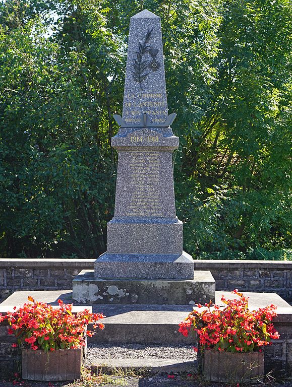 Monument Eerste Wereldoorlog Lantenot #1