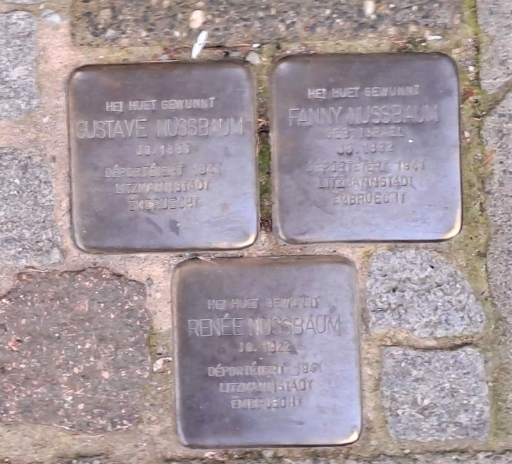 Stolpersteine Route de Luxembourg 15 #3