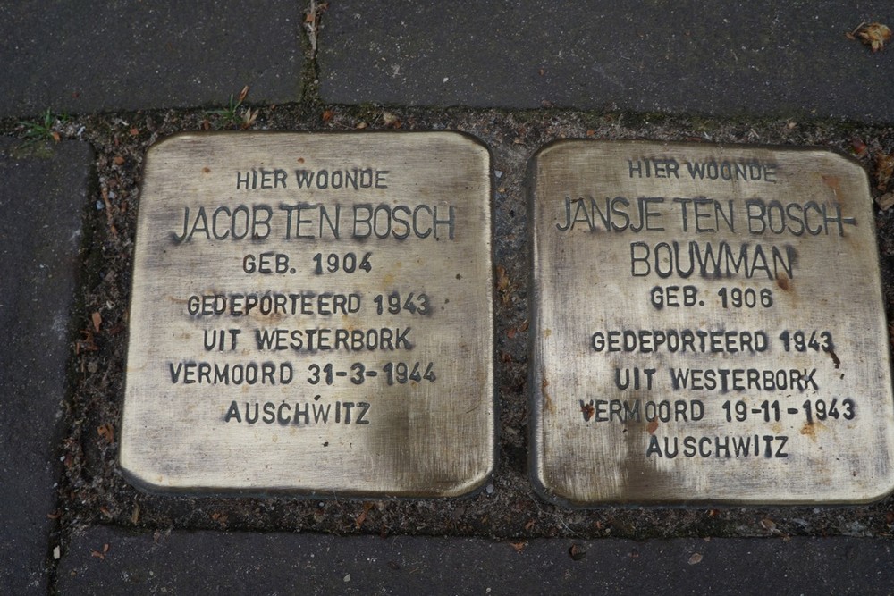 Stolpersteine Hogestraat 3 #1