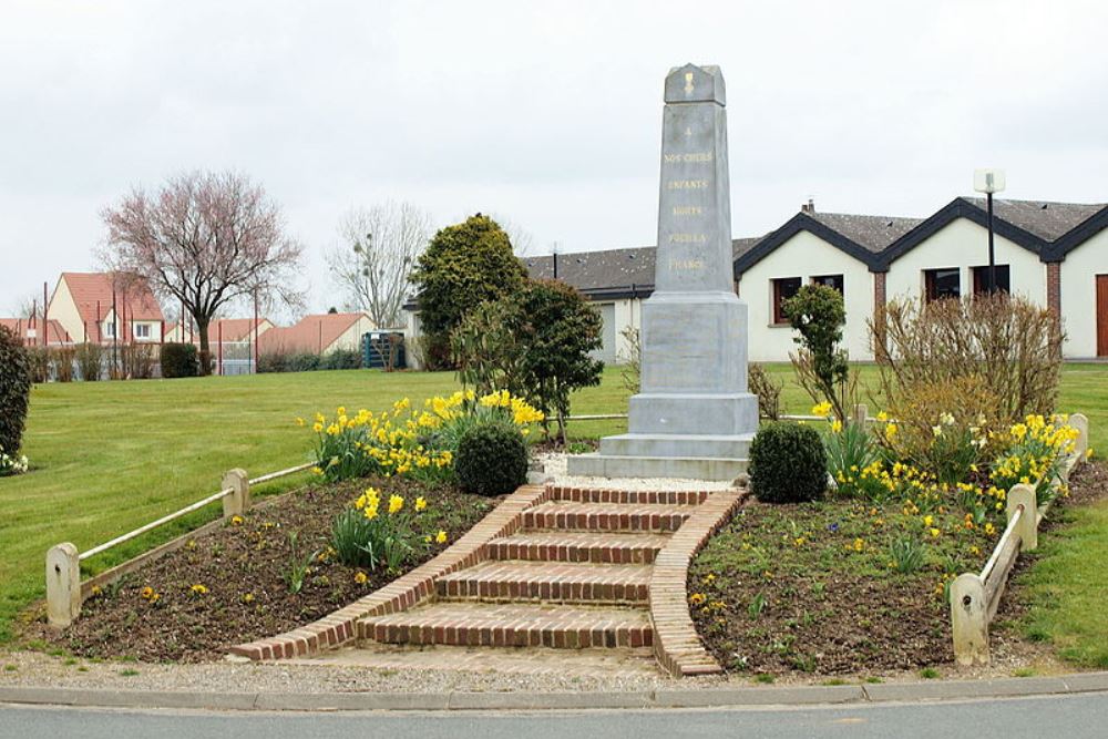 Oorlogsmonument Gauville #1