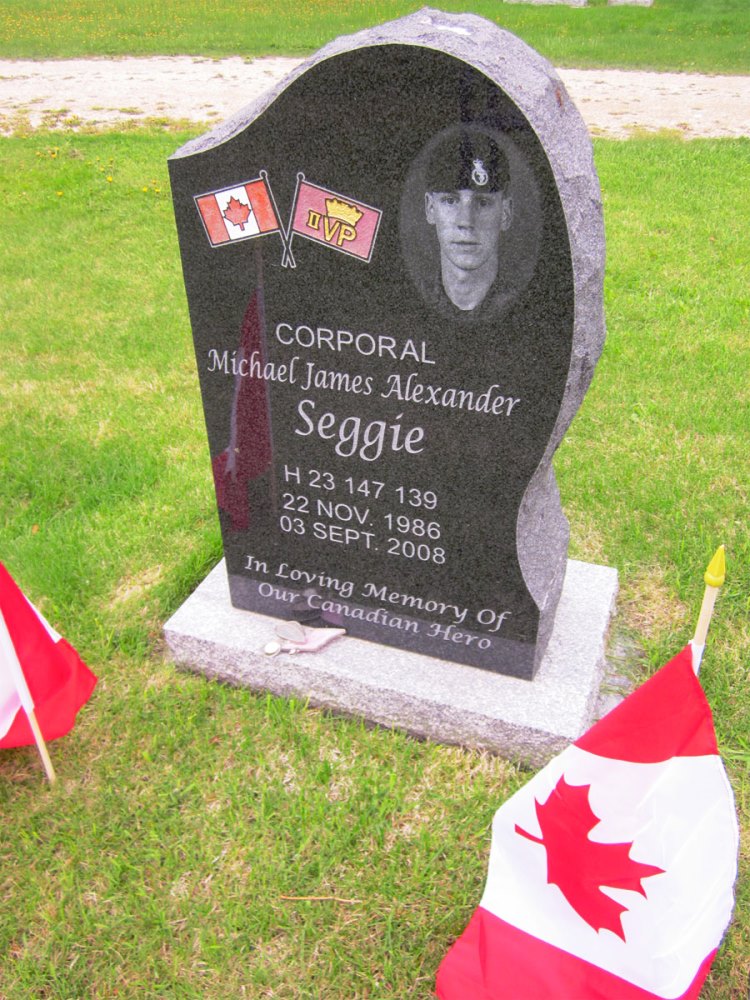 Canadian War Grave Meadow Lea Cemetery #1