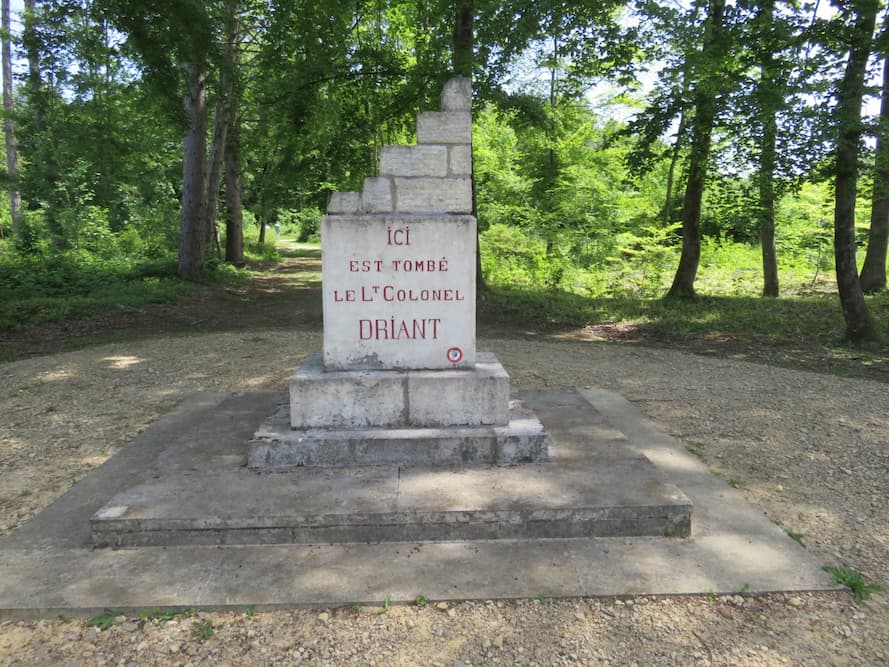Stèle du Colonel Driant Beaumont-en-Verdunois #3