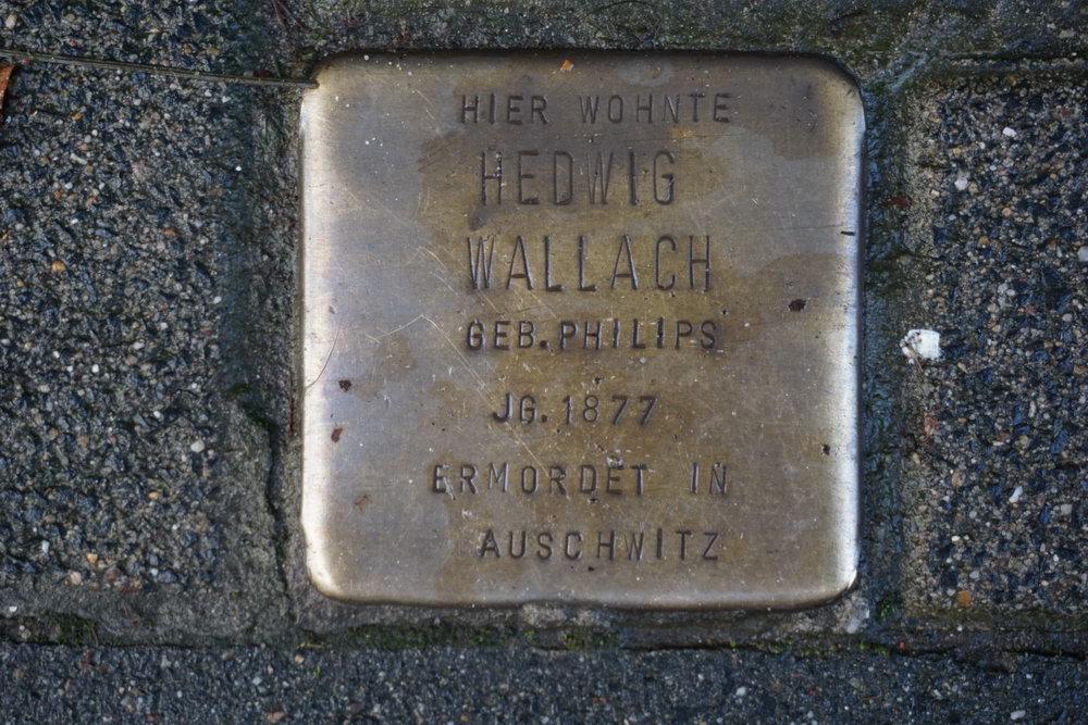 Stolperstein Wichterichstrae 26 #1