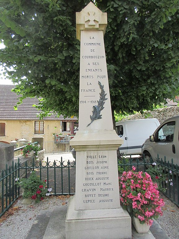 Oorlogsmonument Courbouzon #1