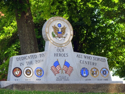 Monument Veteranen Dickson County #1