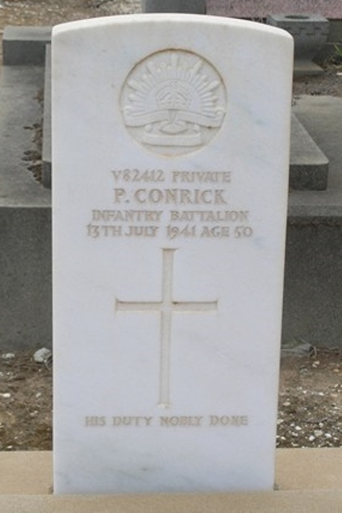 Commonwealth War Graves Corowa Roman Catholic Cemetery #1
