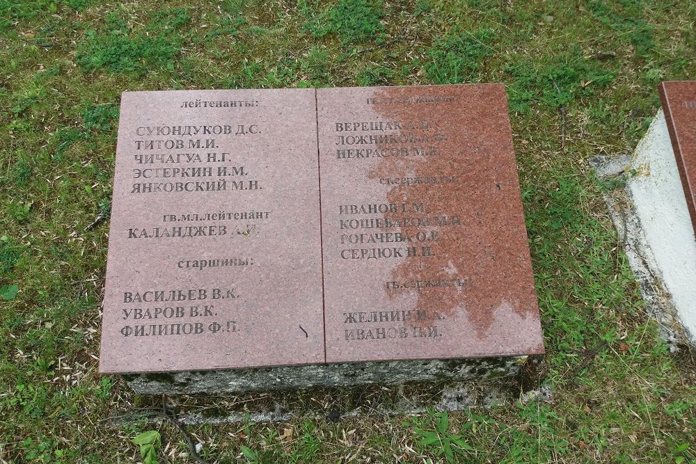 Sovjet Oorlogsbegraafplaats Merkiné #5