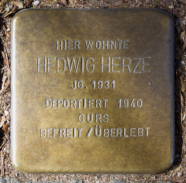 Stolpersteine Rudolf-Breitscheid-Strae 71 #2