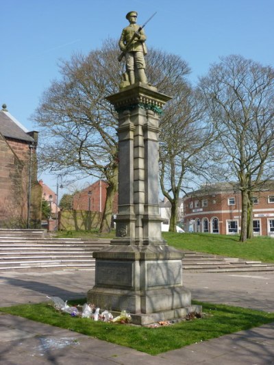 Oorlogsmonument Prescot #1