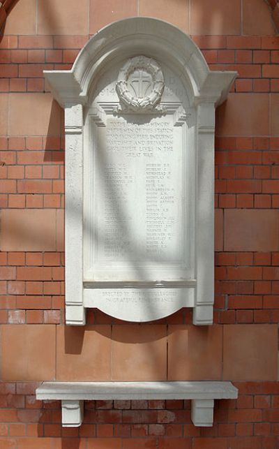 War Memorial Nottingham Railway