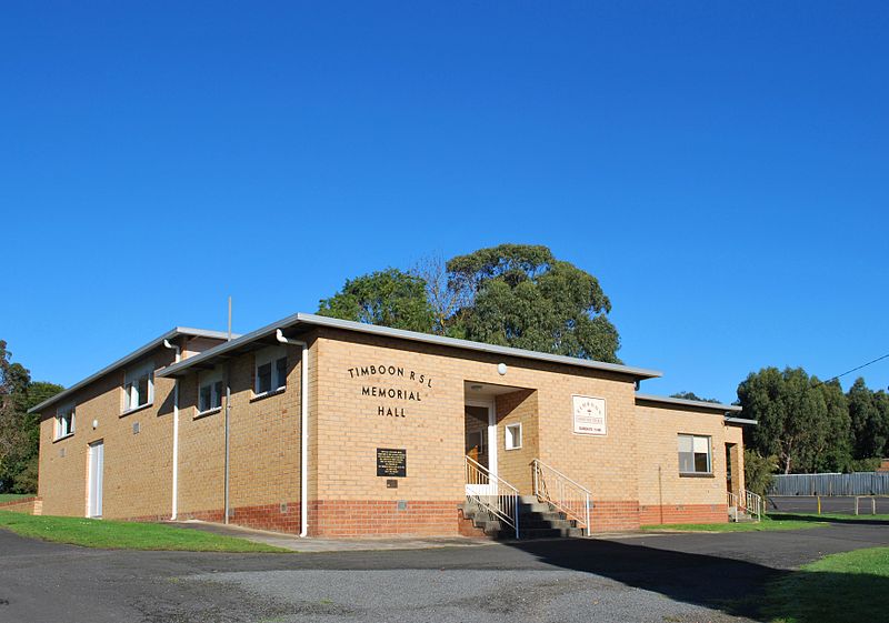 War Memorial Hall Timboon