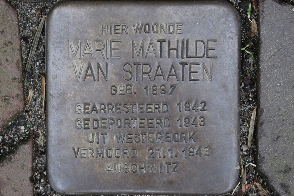 Stolpersteine Binnenweg 91 #3