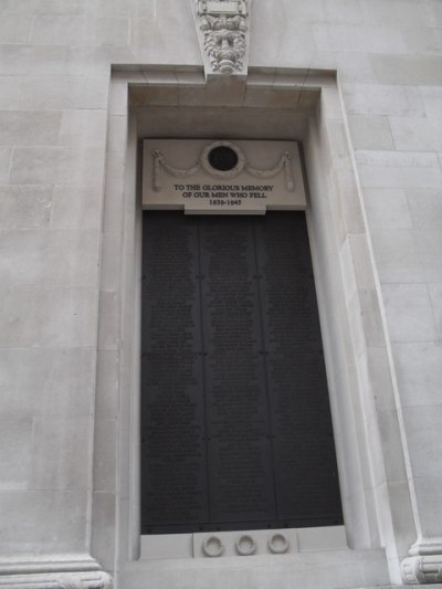 Lloyd's of London WW1 and WW2 memorial #1