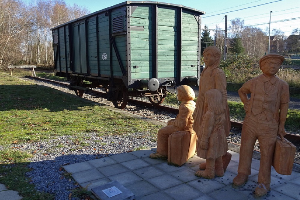 Monument Joodse Kindertransport Herbesthal