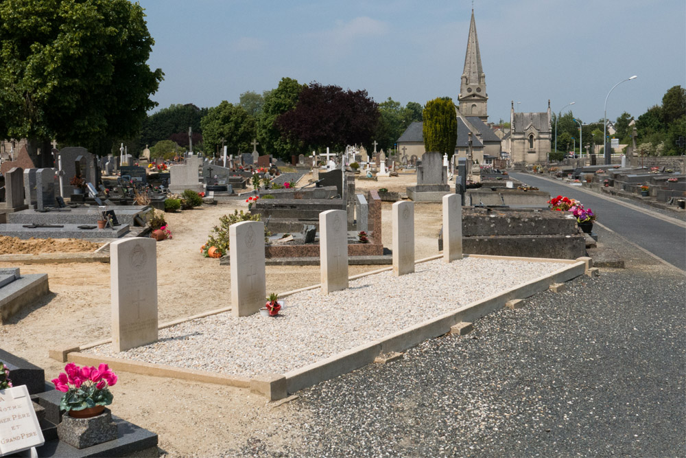 Oorlogsgraven van het Gemenebest Bayeux #1