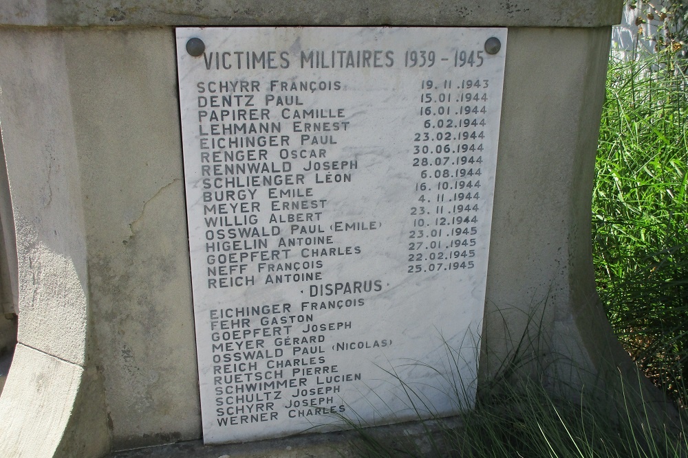 War Memorial Hochstatt #4