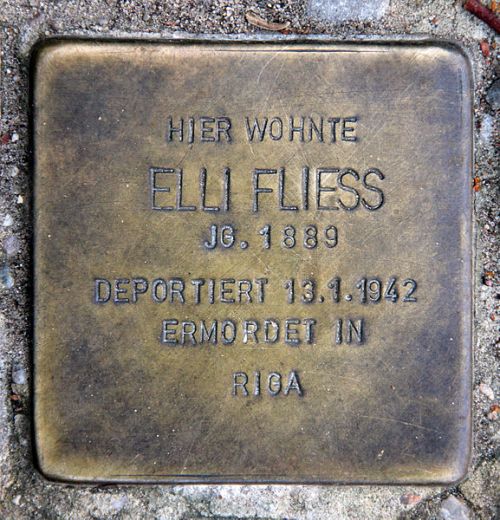 Stolperstein Machnower Strae 79 #1