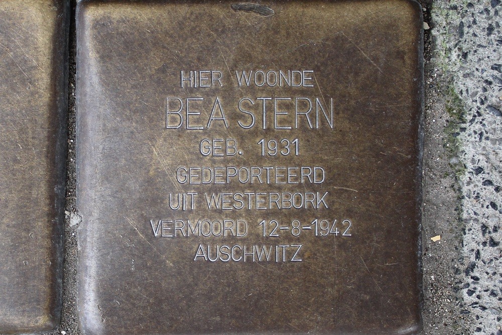 Stolpersteine Rubensstraat 57 #4