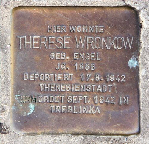 Stolpersteine Kufsteiner Straße 8 #2