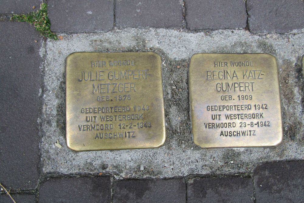 Stolpersteine Hoogstraat 9 #2