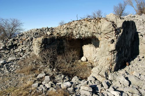 Rupnik Line - Remains Bunker Kamenjak (B) #2