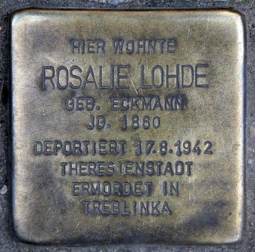 Stolpersteine Dresdener Straße 128 #4