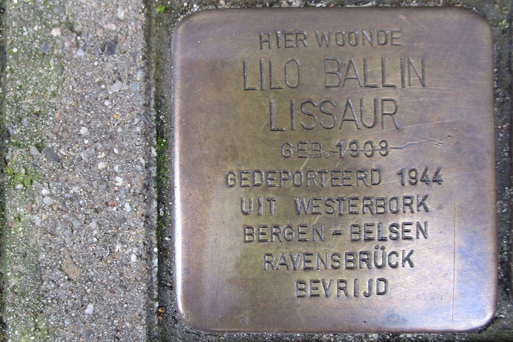 Stolpersteine Herculesstraat 25 #2