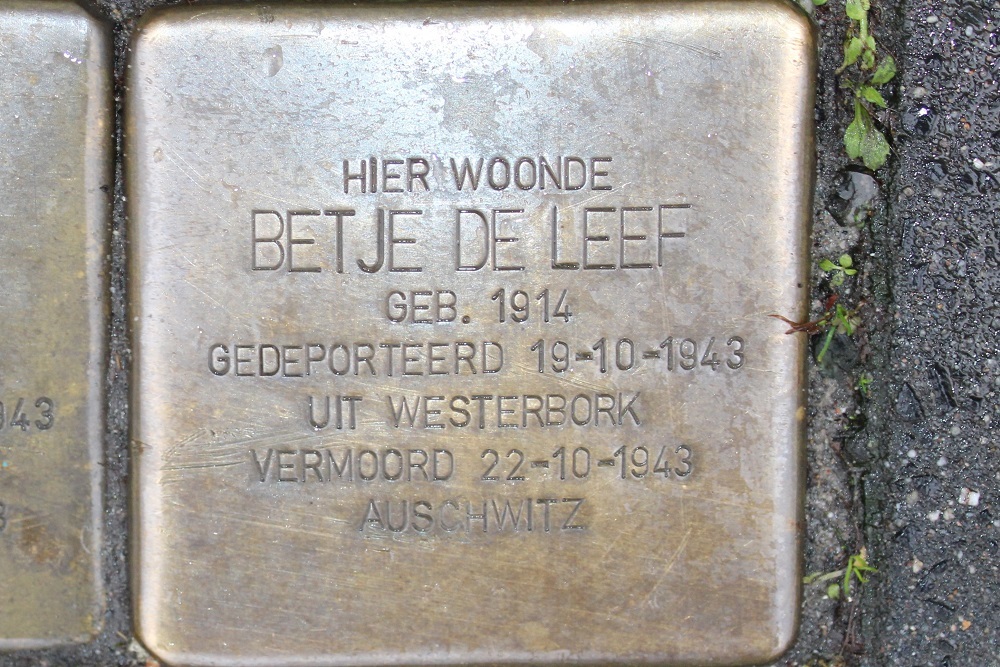 Stolpersteine Kampstraat 31 #4