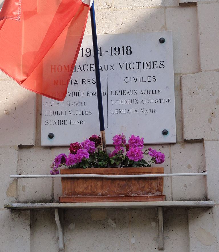 World War I Memorial Ploisy Town Hall