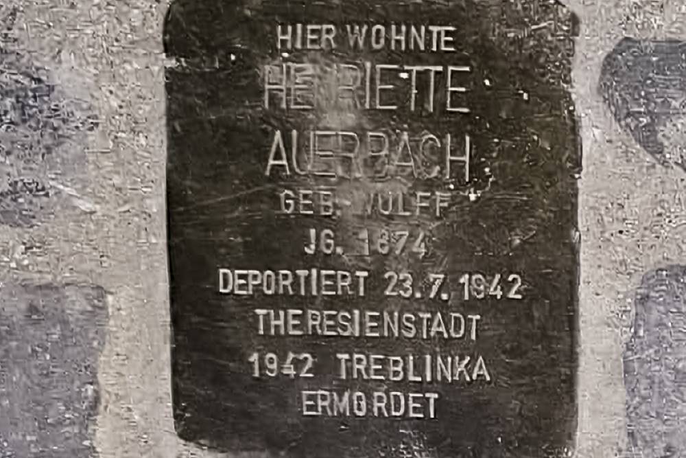 Stolpersteine Mommsenstrae 67 #3