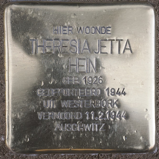 Stolpersteine Leusensteeg 3 #3