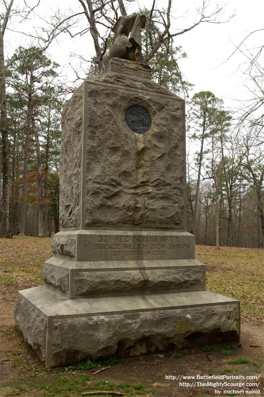 32nd Indiana Infantry Monument #1