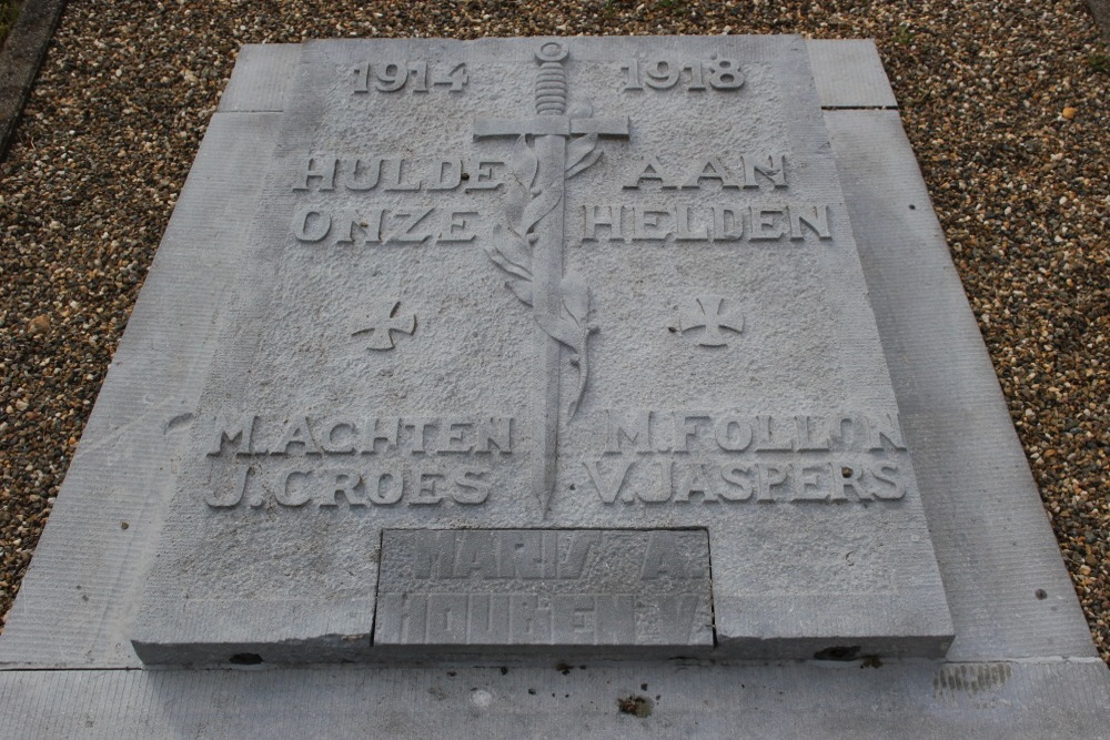 Oorlogsmonument Begraafplaats Houthalen #2